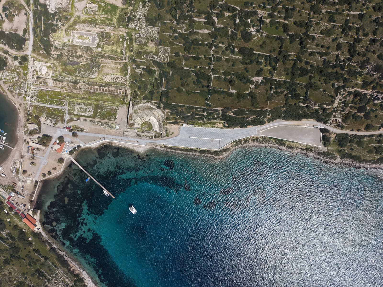 Knidos Ören Yeri’nde Çevre Düzenleme Çalışmaları Tamamlandı