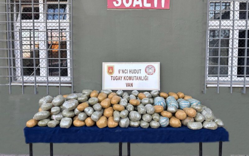 Van Hudut Hattında 290 Kilo Uyuşturucu Ele Geçirildi