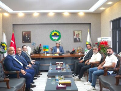 Diyarbakır OSB Yönetimine Anlamlı Hayırlı Olsun Ziyareti