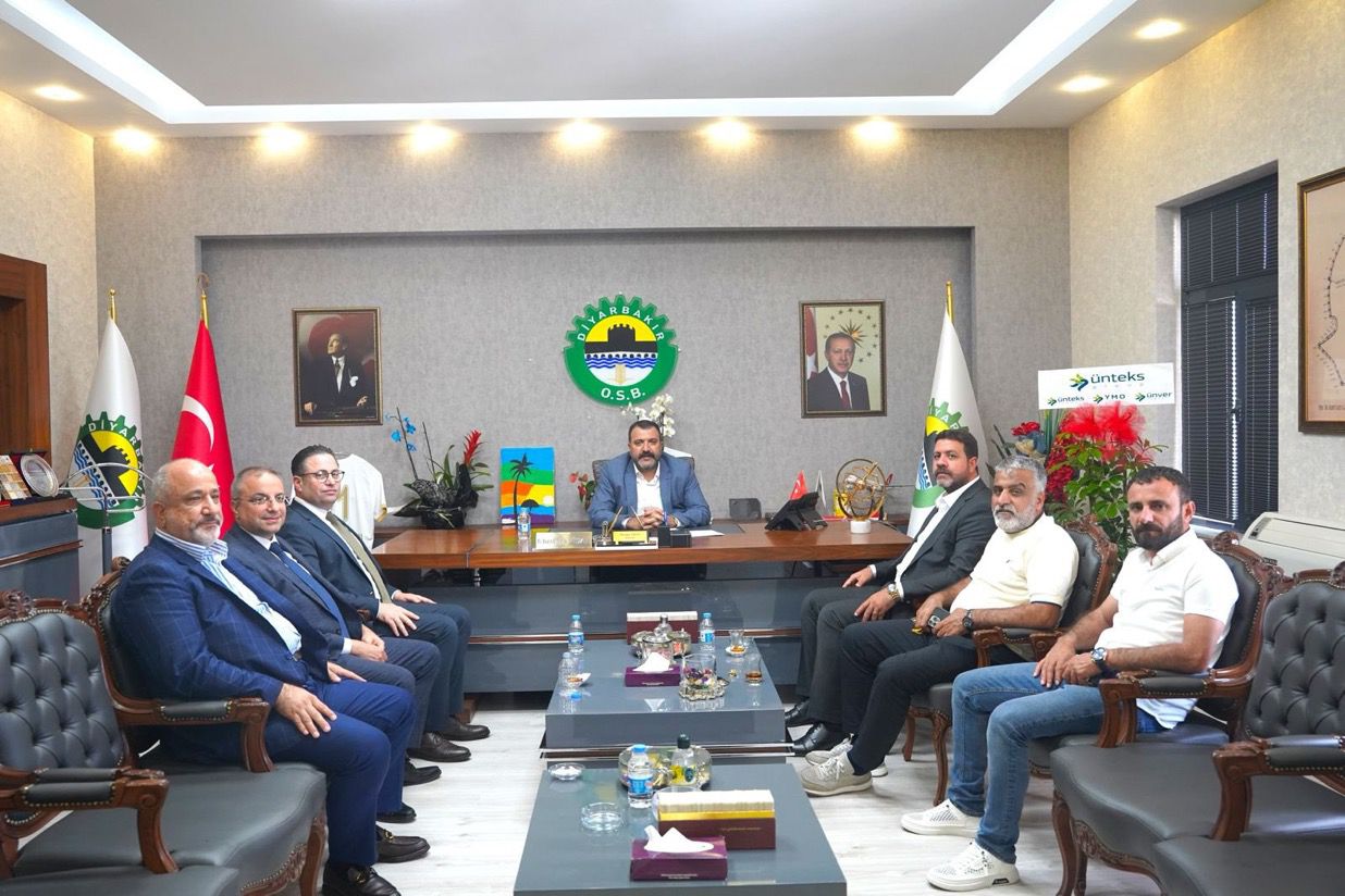 Diyarbakır OSB Yönetimine Anlamlı Hayırlı Olsun Ziyareti