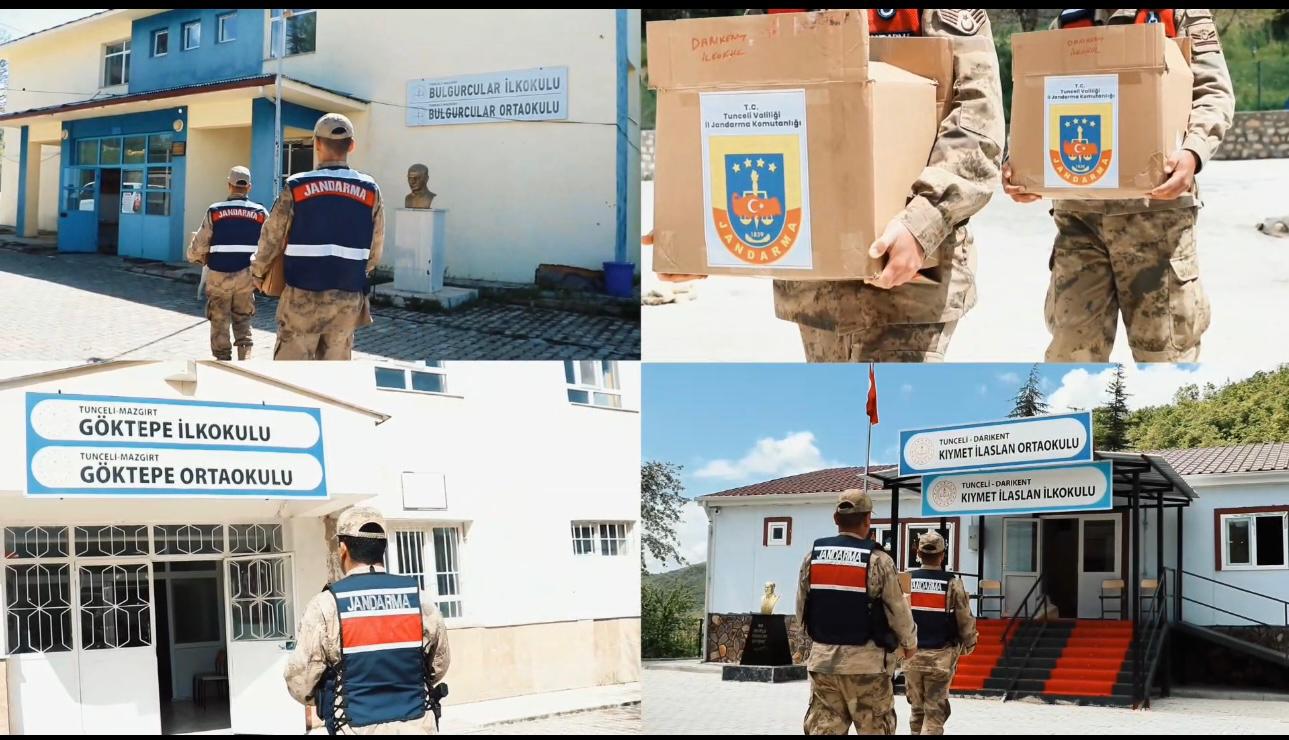 Tunceli’de Jandarmadan Anlamlı Destek: Munzur’dan Sayfalara Yolculuk Projesi İle Köy Okullarına Kitap Seferberliği