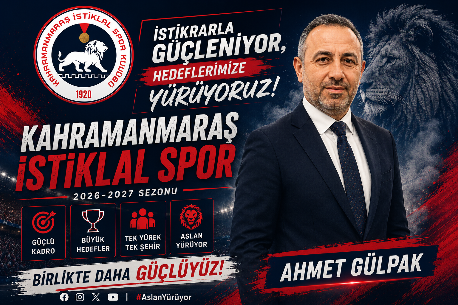 Kahramanmaraş İstiklal Spor’da Transfer Hareketliliği Sürüyor! İşte Açıklanan İsimler