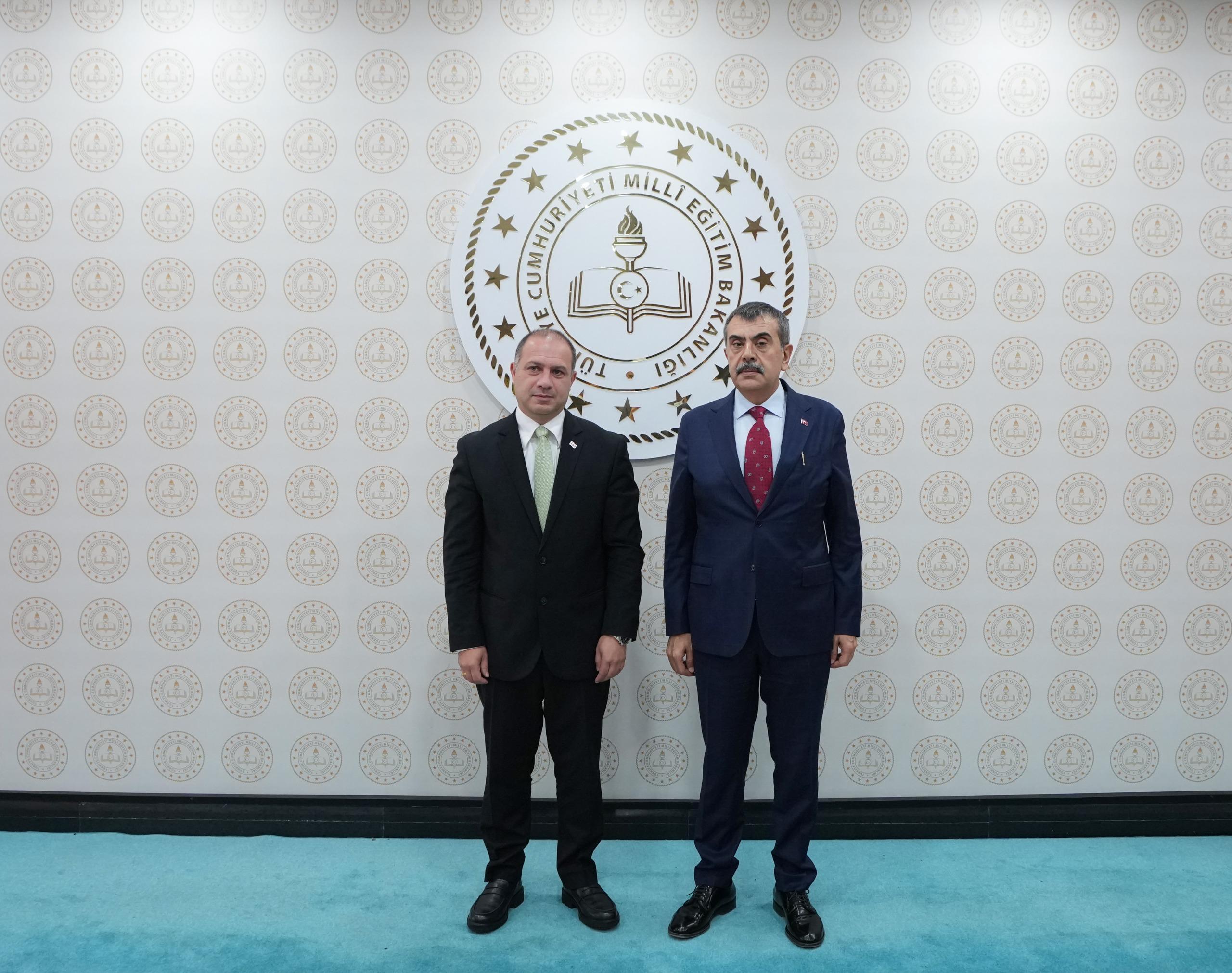 Milli Eğitim Bakanı Tekin Gürcistan Heyetini Ağırladı