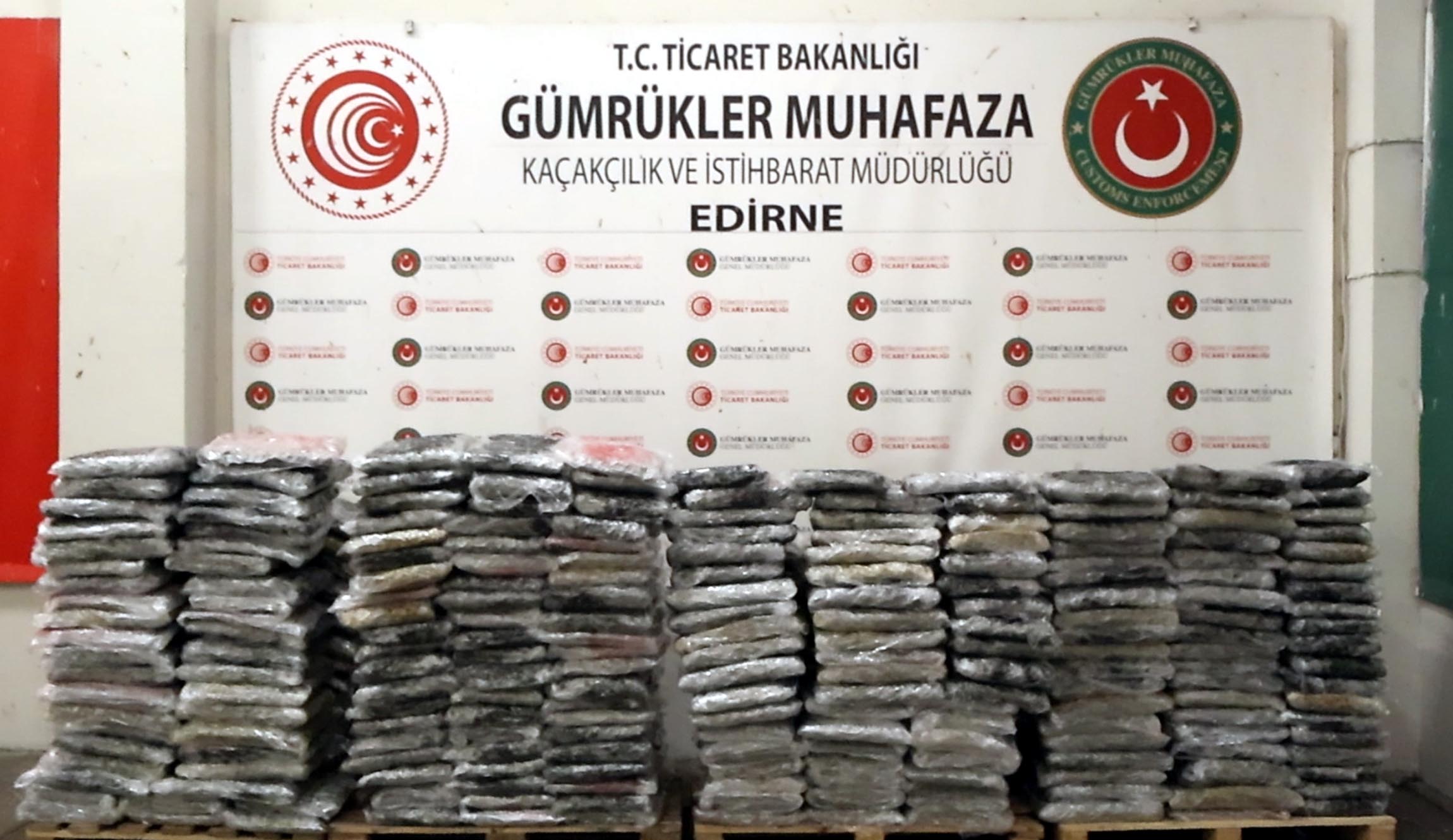 Kapıkule’den Giriş Yapan TIR’da 526 Kilogram Uyuşturucu Ele Geçirildi