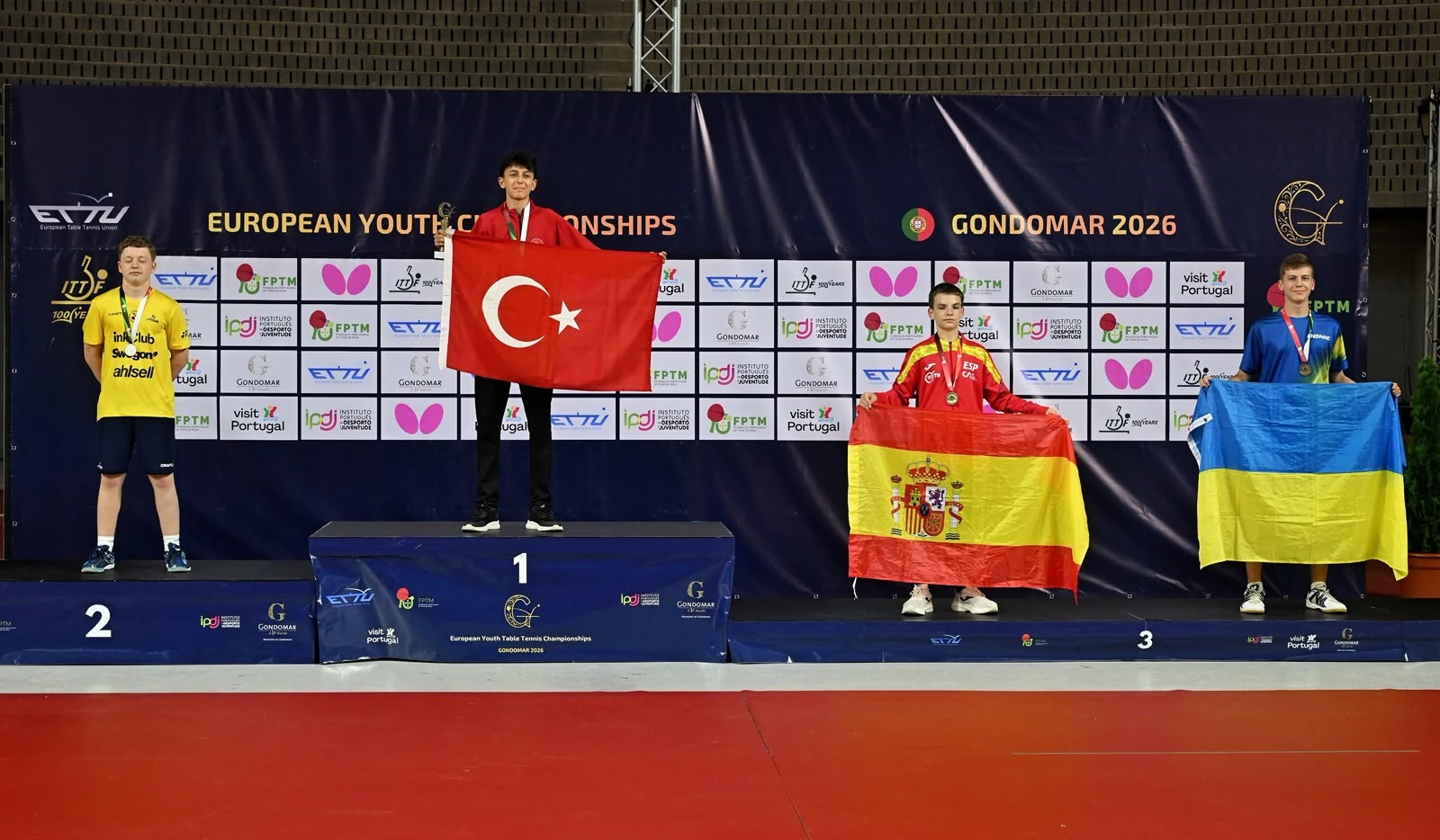 Milli Masa Tenisçi Görkem Öçal Avrupa Şampiyonu Oldu