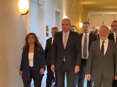 TBMM Başkanı Numan Kurtulmuş DEM Parti Grubunu Ziyaret Etti