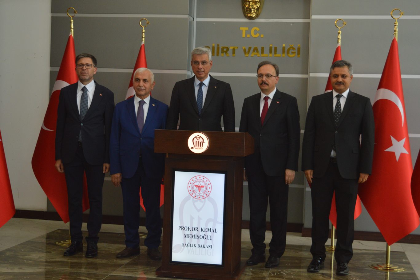 Sağlık Bakanı Memişoğlu Siirt’te Yeni Sağlık Yatırımlarını Müjdeledi