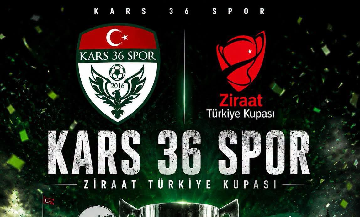 Kars 36 Spor’un Ziraat Türkiye Kupası’ndaki Rakibi Belli Oluyor