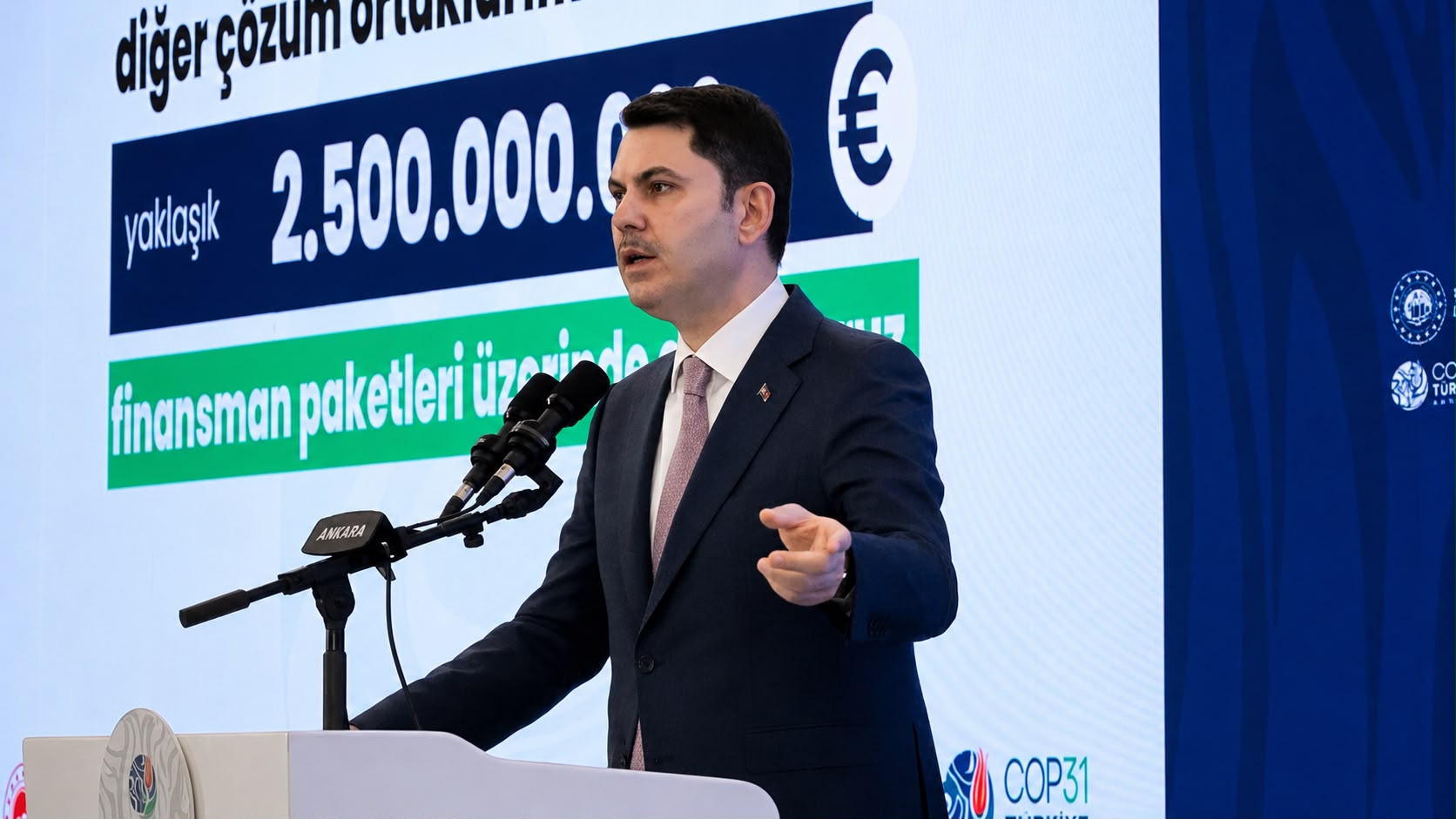 Bakan Kurum COP31 Hedeflerini Açıkladı: Dirençli Şehirler Küresel Öncelik Olacak