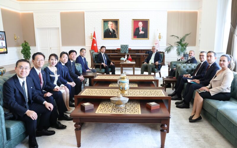 Sağlık Bakanı Memişoğlu Japon Heyetini Kabul Etti