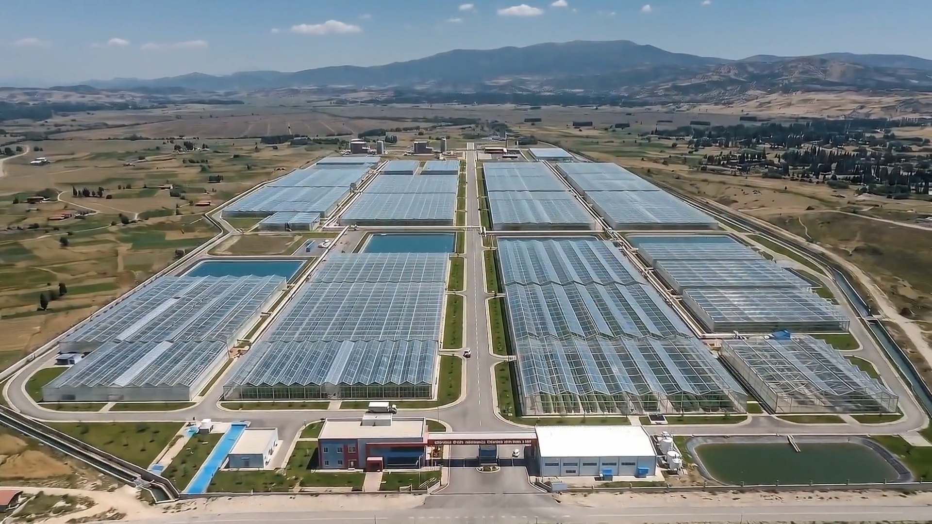 Simav Jeotermal Isıtmalı Sera Organize Tarım Bölgesi Üretime Başlıyor