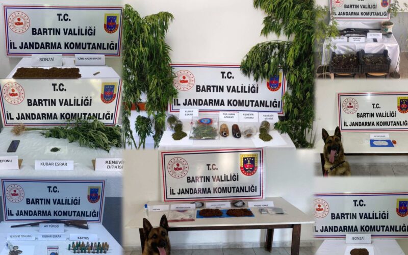 Bartın’da Uyuşturucu Satıcılarına Eş Zamanlı Operasyon: 16 Gözaltı