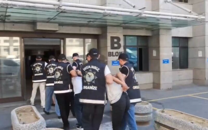 İstanbul’da Suç Örgütlerine Eş Zamanlı Operasyon: 5 Gözaltı