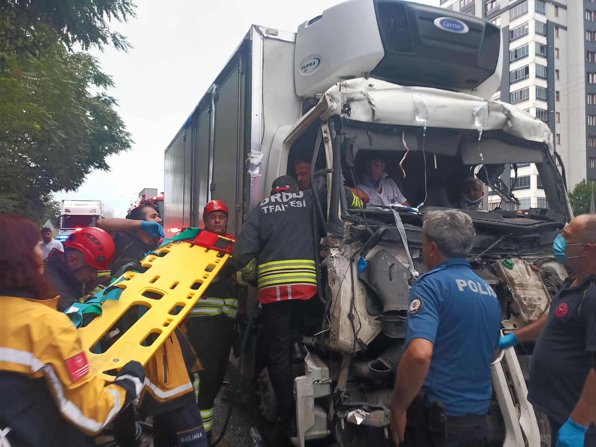 Ordu’da Zincirleme Kaza: 4 Yaralı