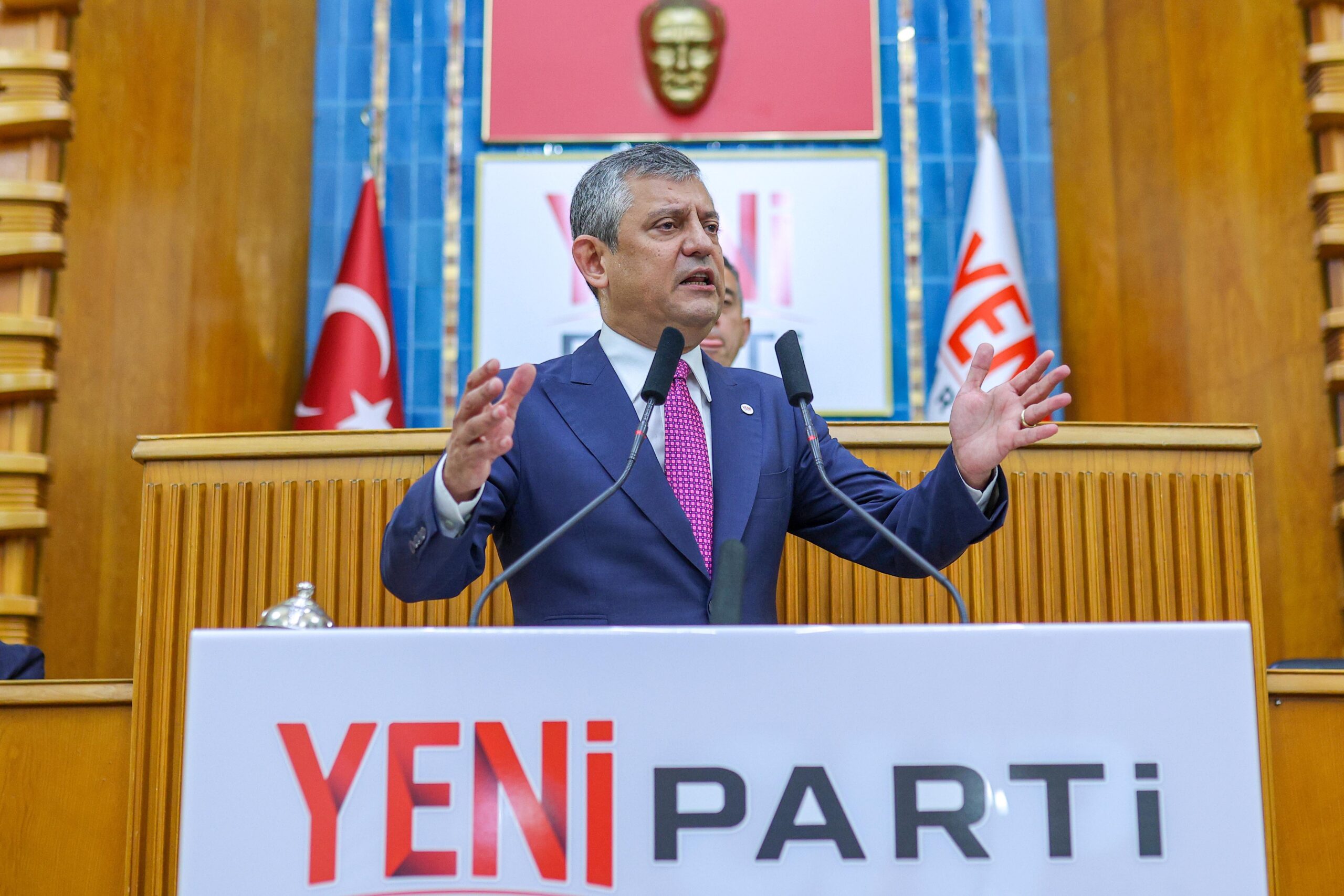 Yeni Parti Genel Başkanı Özgür Özel TBMM’de İlk Grup Toplantısında Konuştu