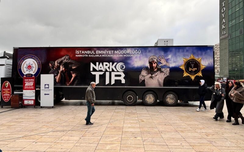 Narkotik Eğitim Tırı Siirt’te Vatandaşlarla Buluşacak