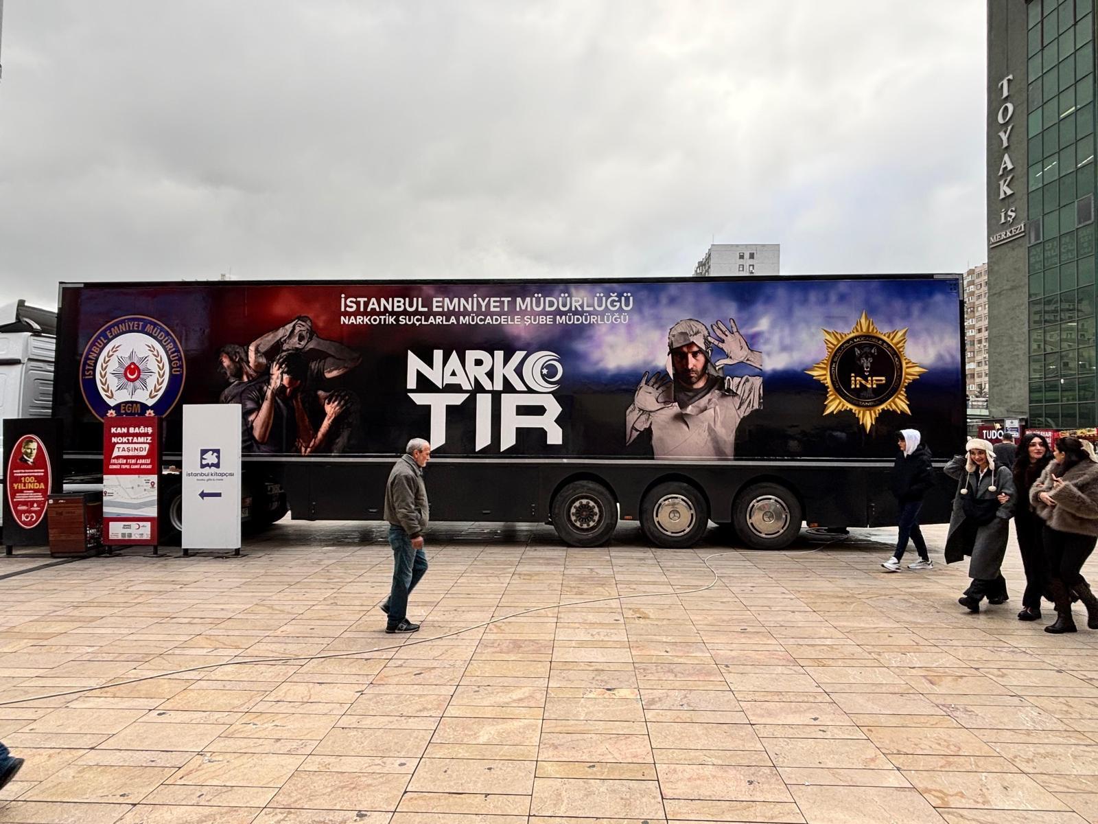 Narkotik Eğitim Tırı Siirt’te Vatandaşlarla Buluşacak