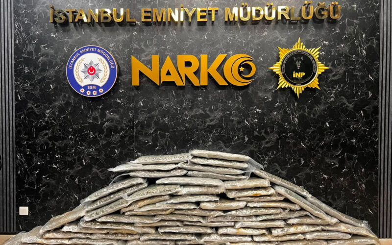 Zeytinburnu’nda Uyuşturucu Operasyonu: 83 Kilogram Skunk Ele Geçirildi